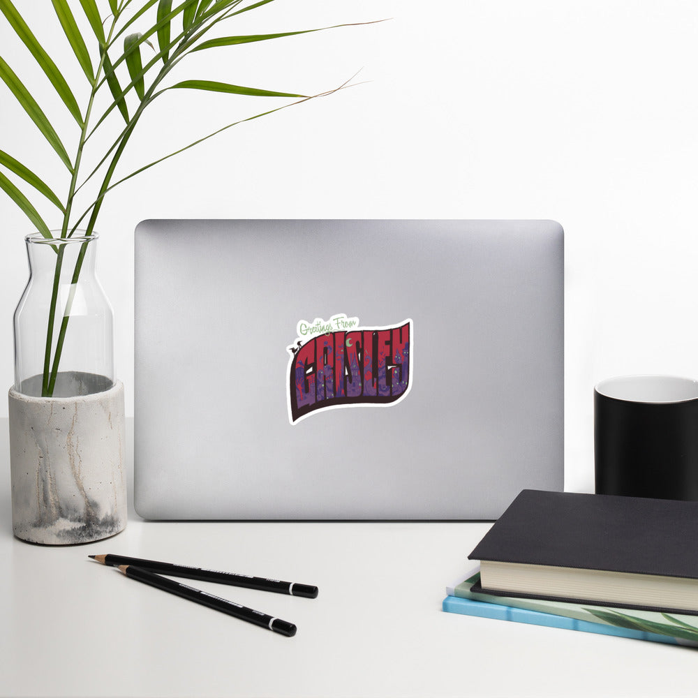 Greetings From Grisley Vinyl Sticker