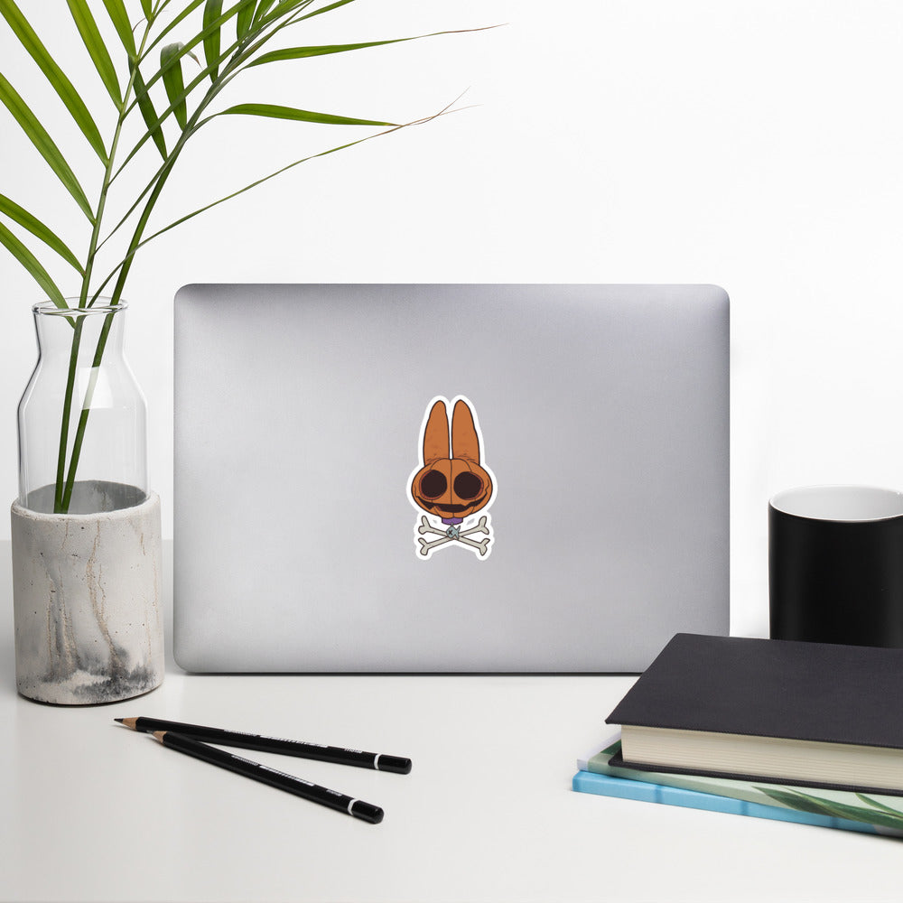 Fin & Crossbones Vinyl Sticker