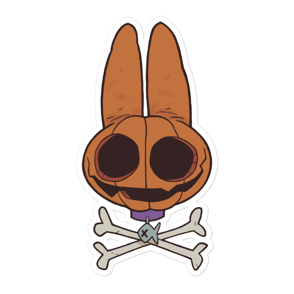 Fin & Crossbones Vinyl Sticker