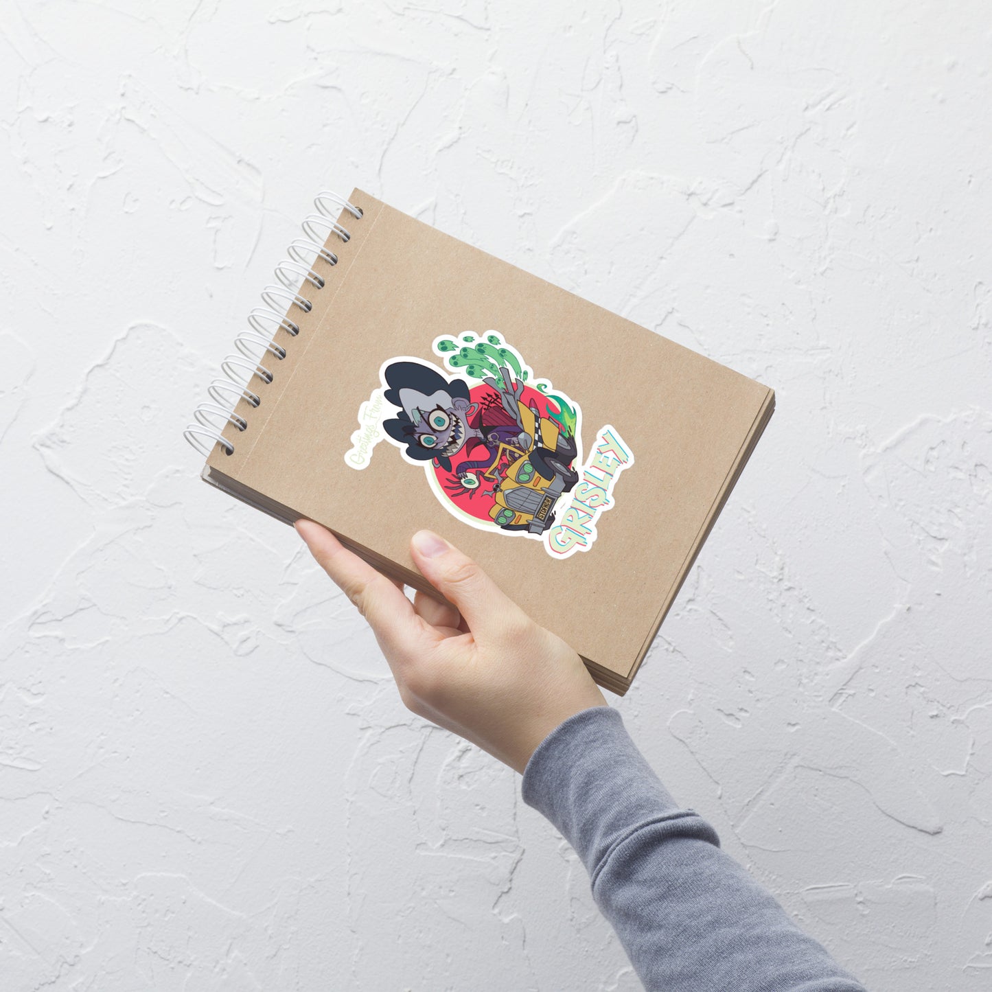 Hotrod Charlotte Vinyl Sticker