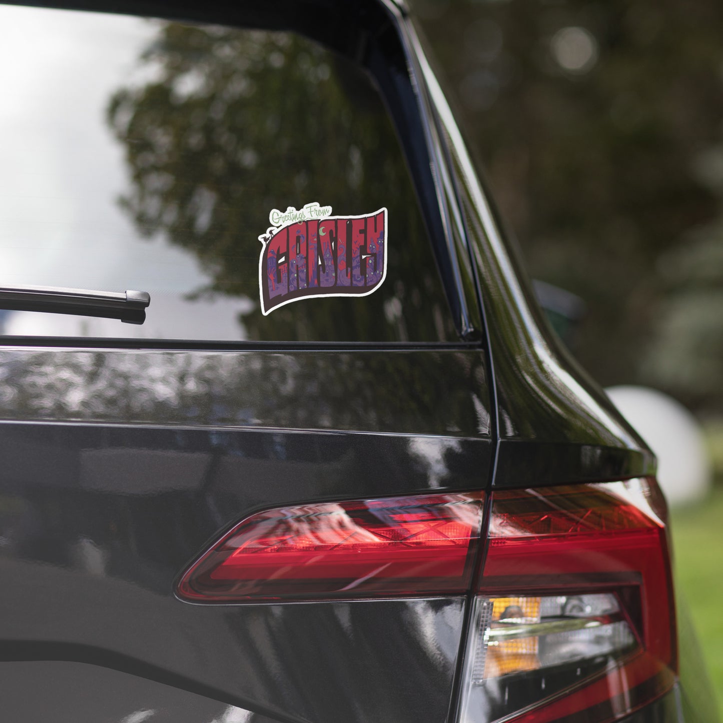 Greetings From Grisley Vinyl Sticker