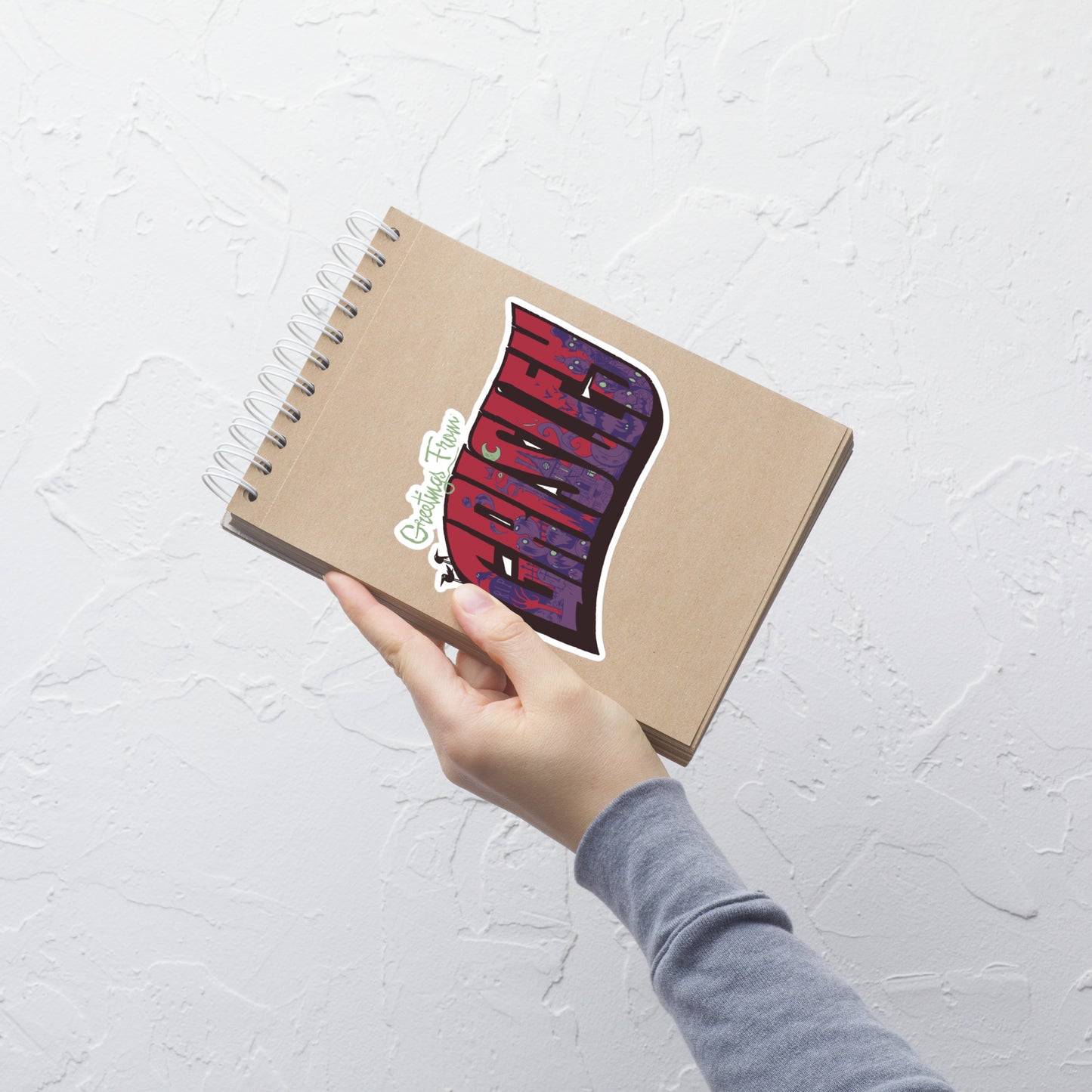Greetings From Grisley Vinyl Sticker