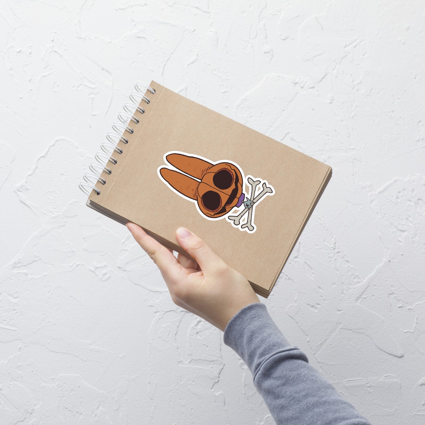 Fin & Crossbones Vinyl Sticker