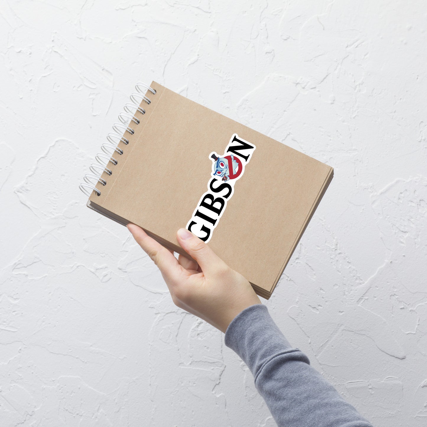 Gibsbusters Text Logo Vinyl Sticker