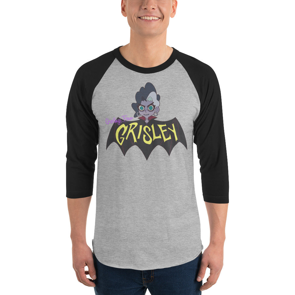 Bat Charlotte Unisex Baseball Shirt