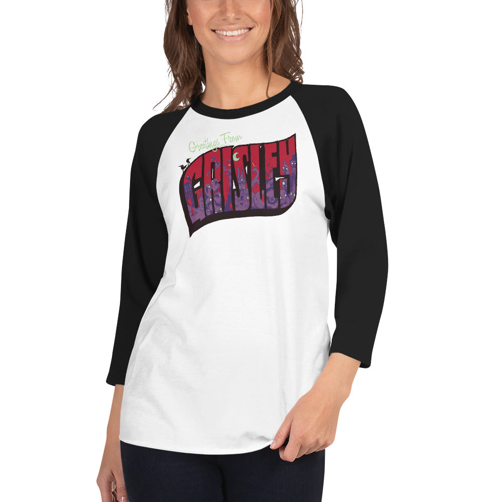 Greetings From Grisley Unisex Baseball Shirt