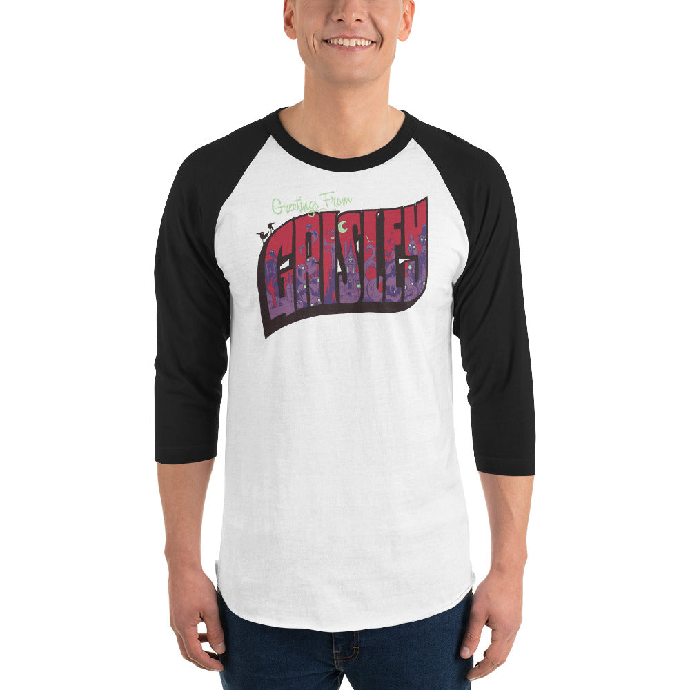 Greetings From Grisley Unisex Baseball Shirt