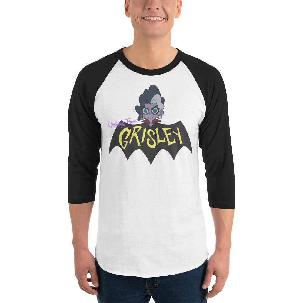 Bat Charlotte Unisex Baseball Shirt