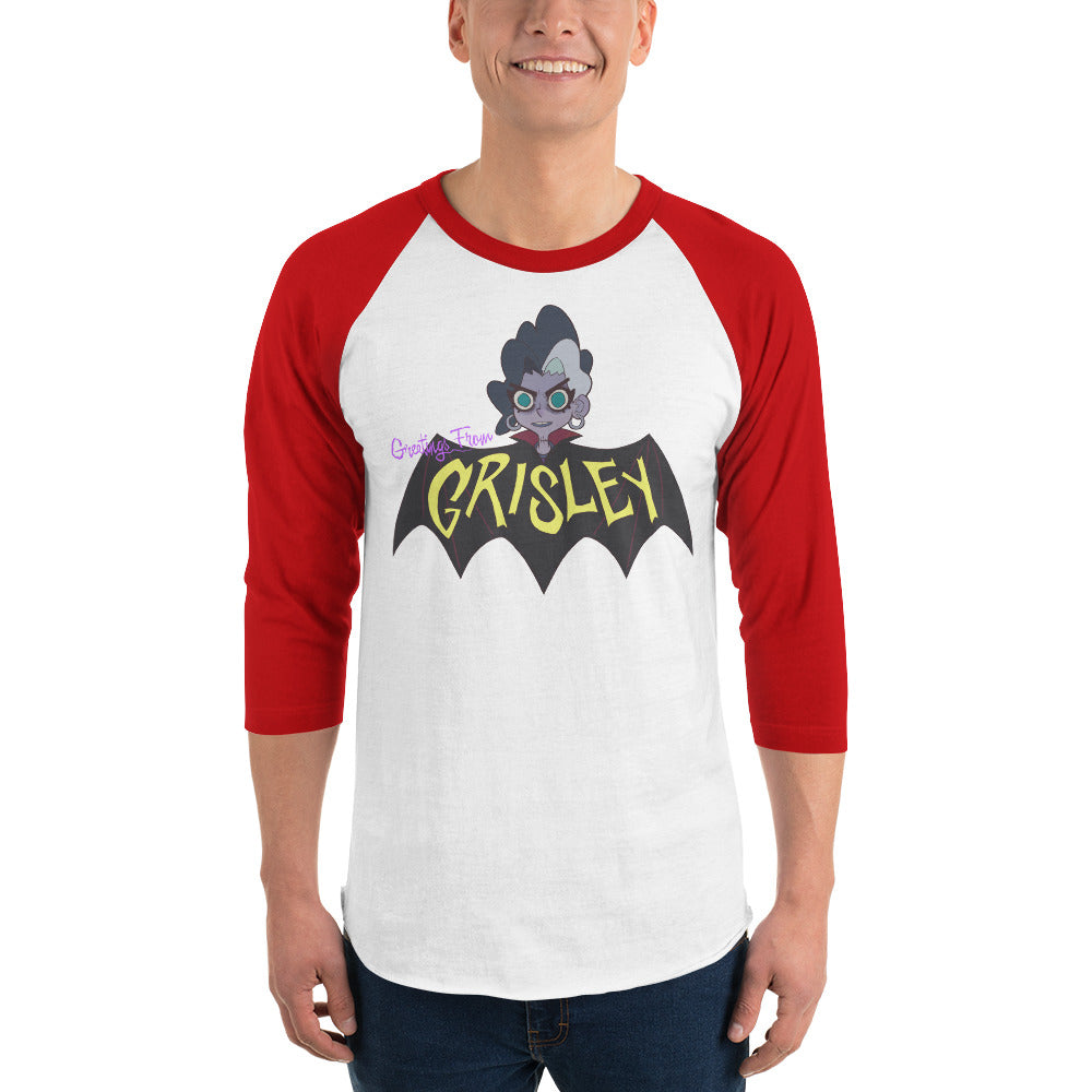 Bat Charlotte Unisex Baseball Shirt
