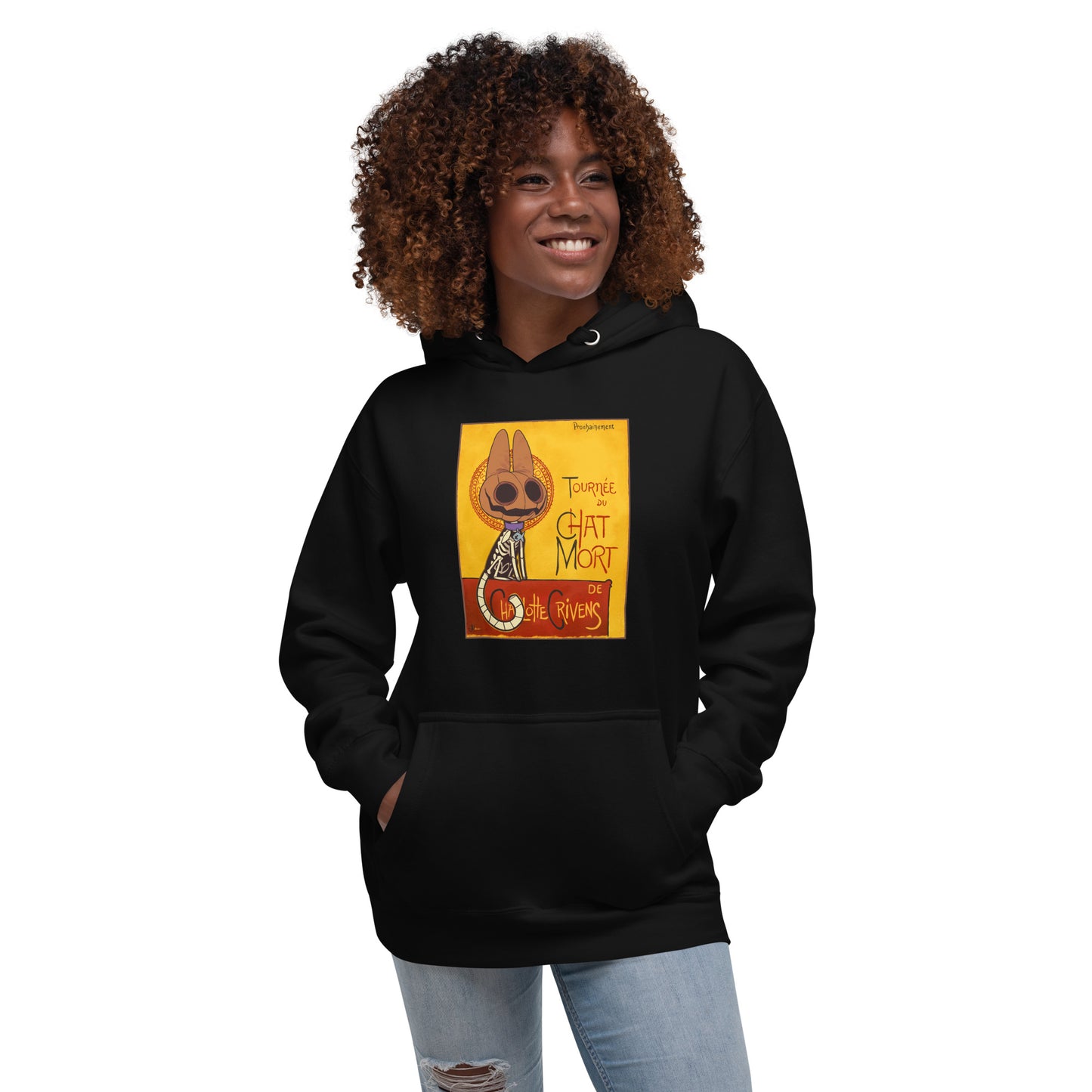 Le Chat Mort Unisex Hoodie