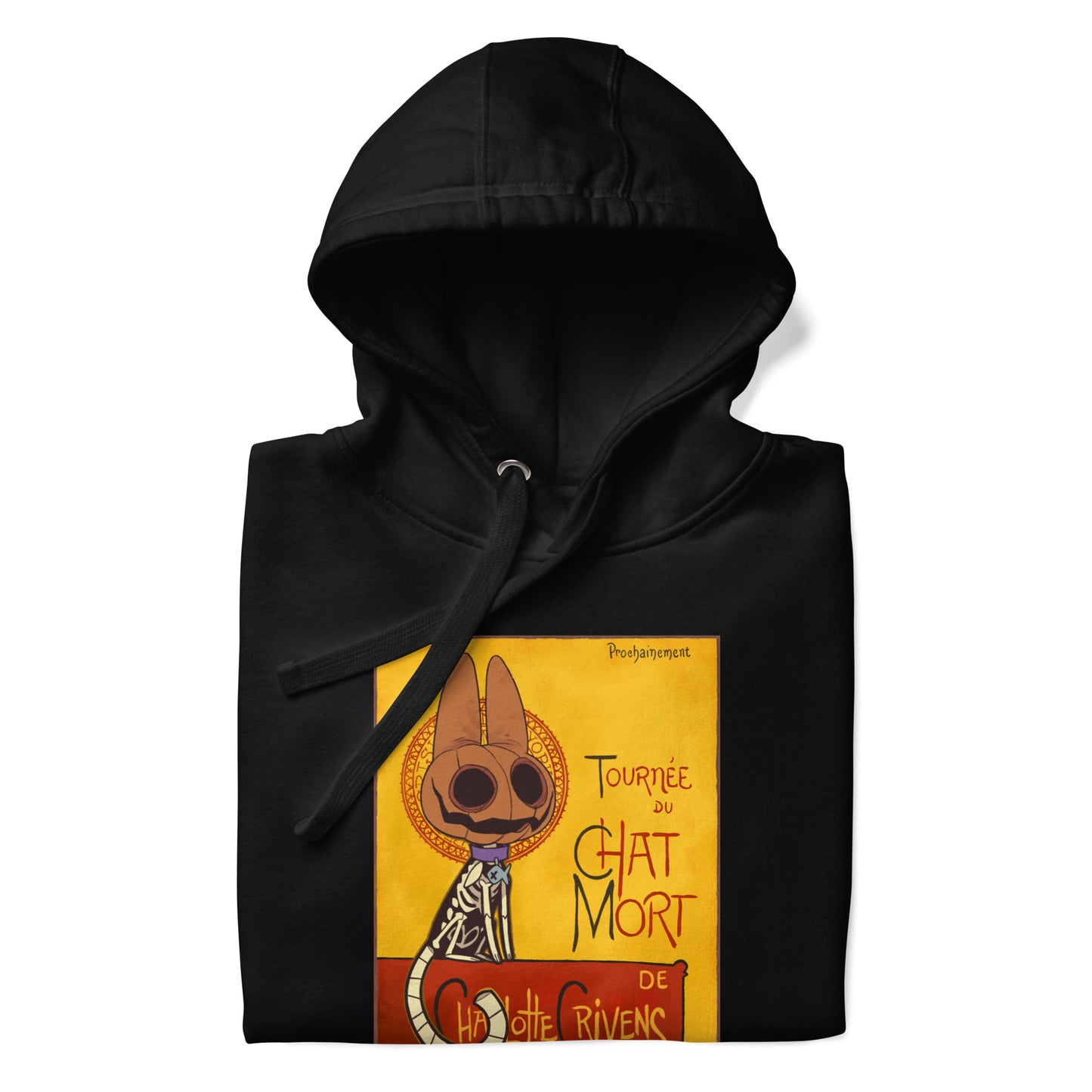 Le Chat Mort Unisex Hoodie