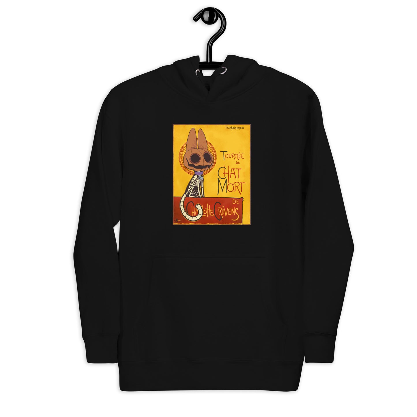 Le Chat Mort Unisex Hoodie