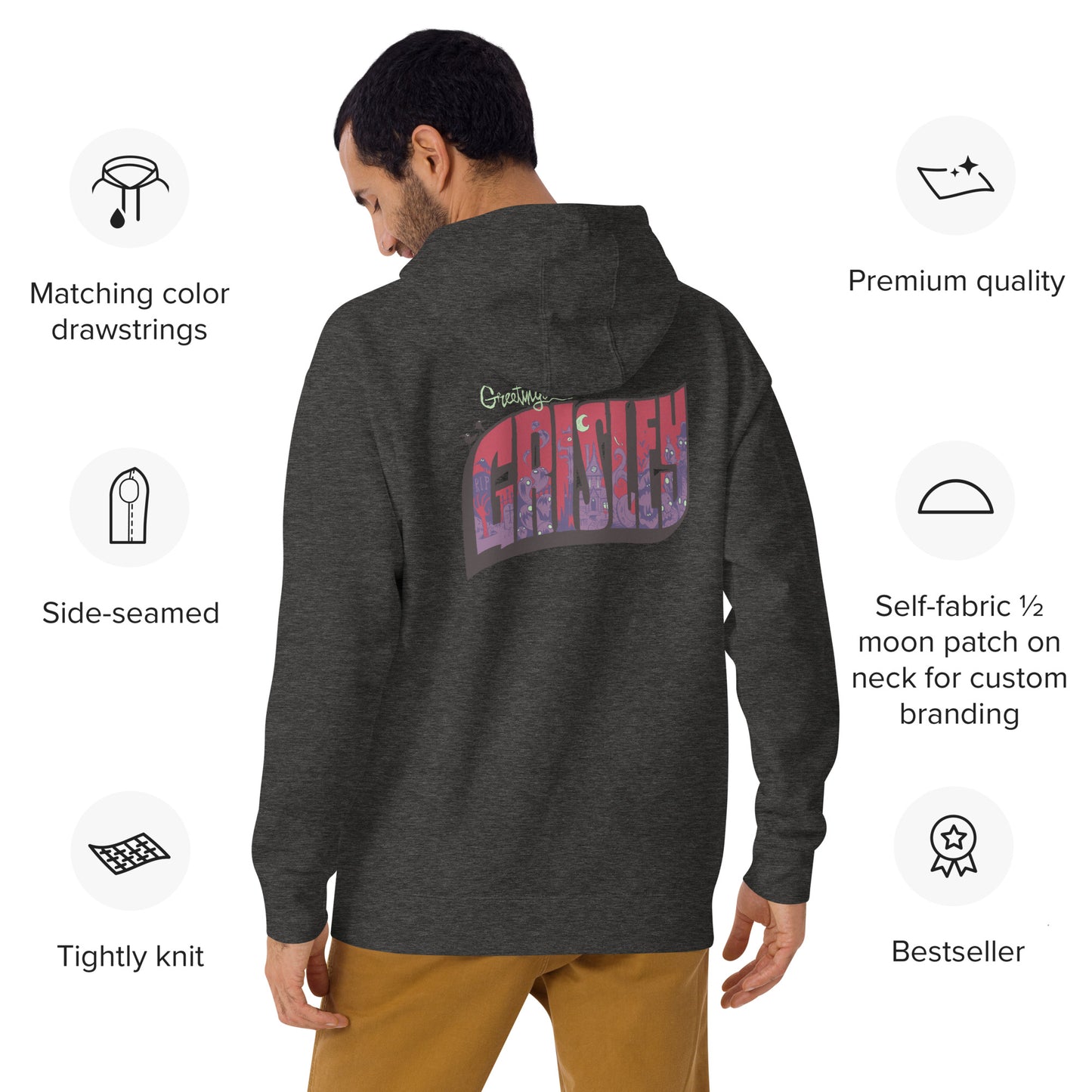 Charlotte Skull Unisex Hoodie