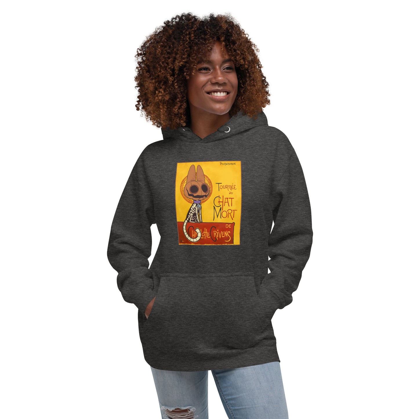 Le Chat Mort Unisex Hoodie