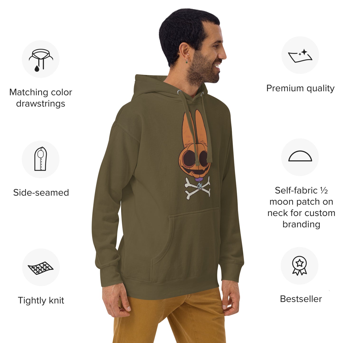 Fin & Crossbones Unisex Hoodie