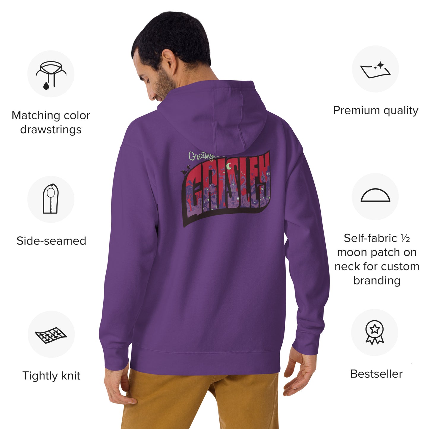 Finito on Grave Unisex Hoodie
