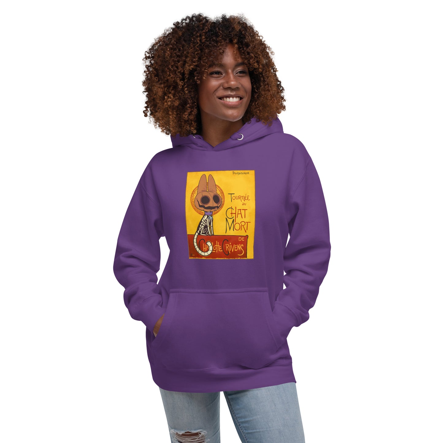 Le Chat Mort Unisex Hoodie