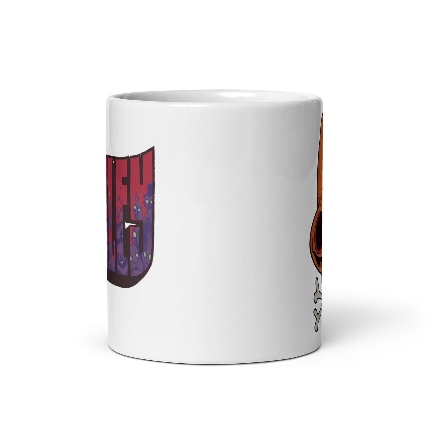 Fin & Crossbones White Mug
