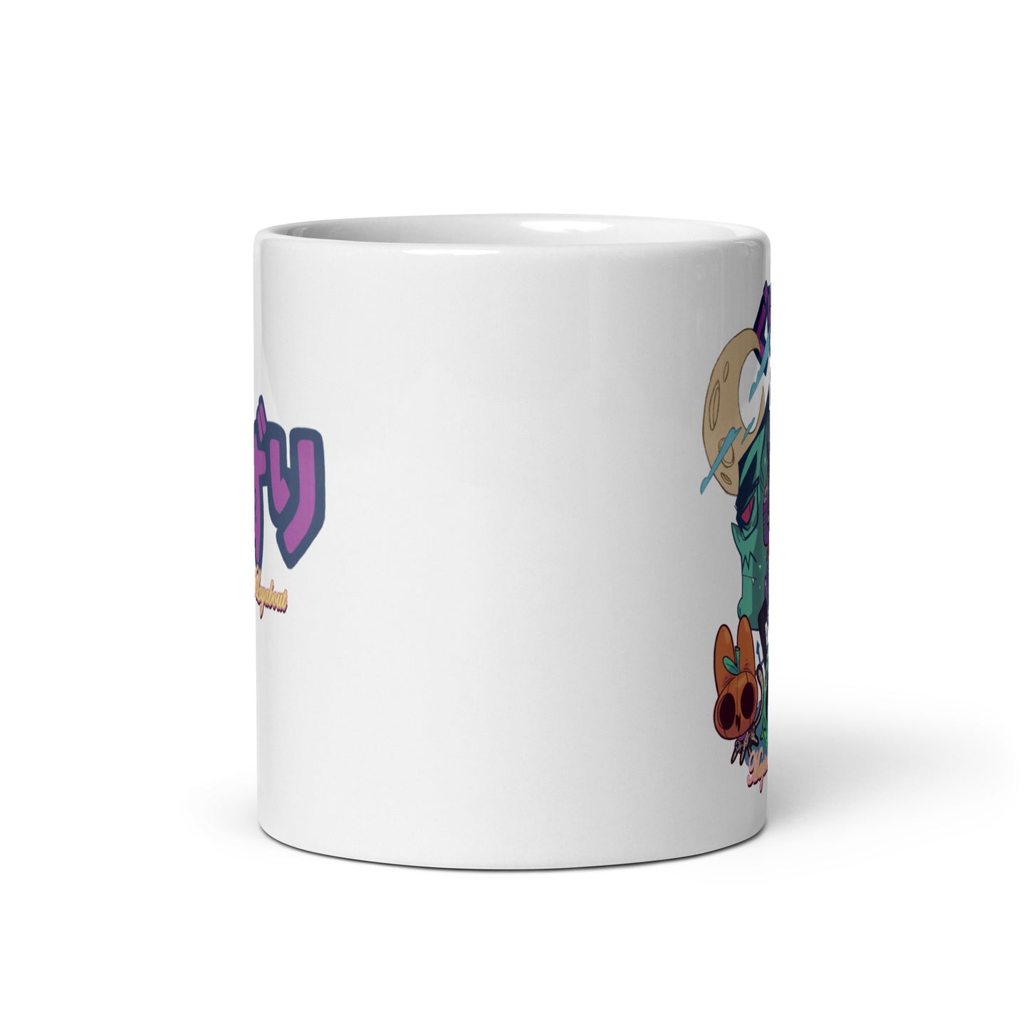 GURIZURI White glossy mug