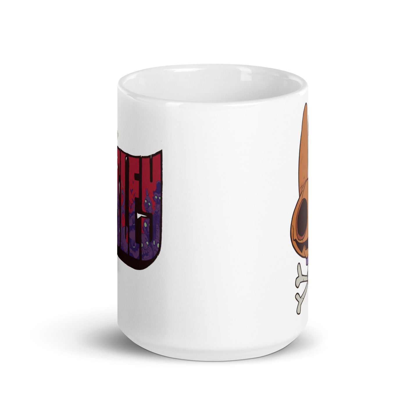 Fin & Crossbones White Mug