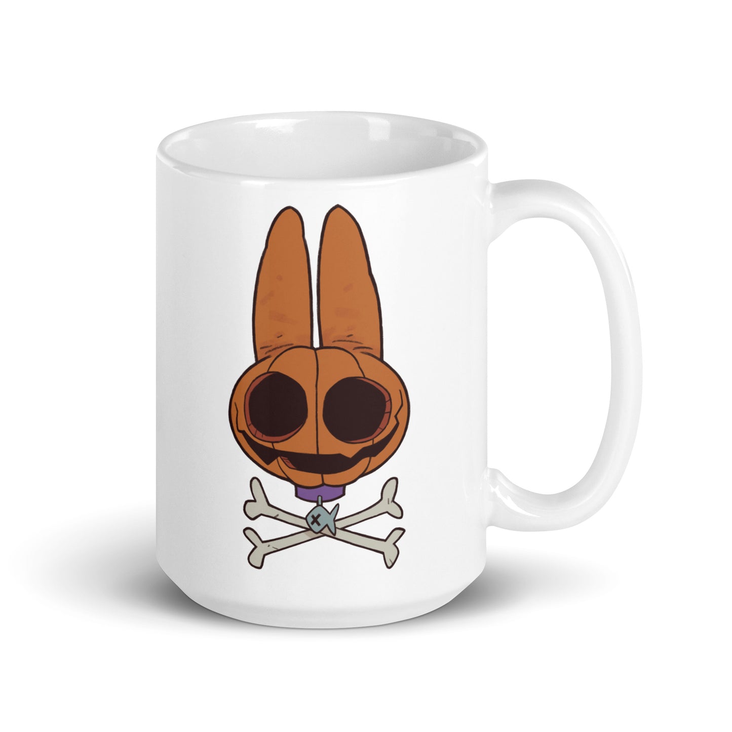 Fin & Crossbones White Mug
