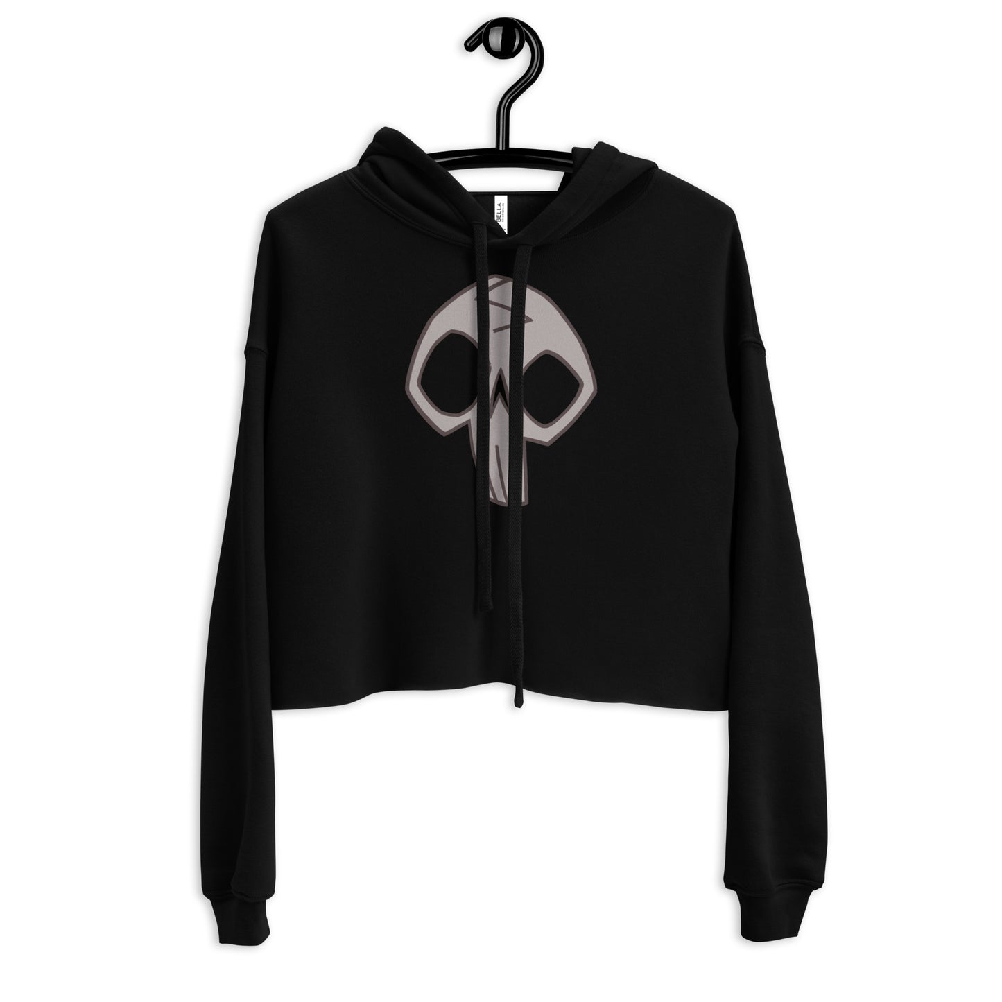 Charlotte Skull Crop Hoodie