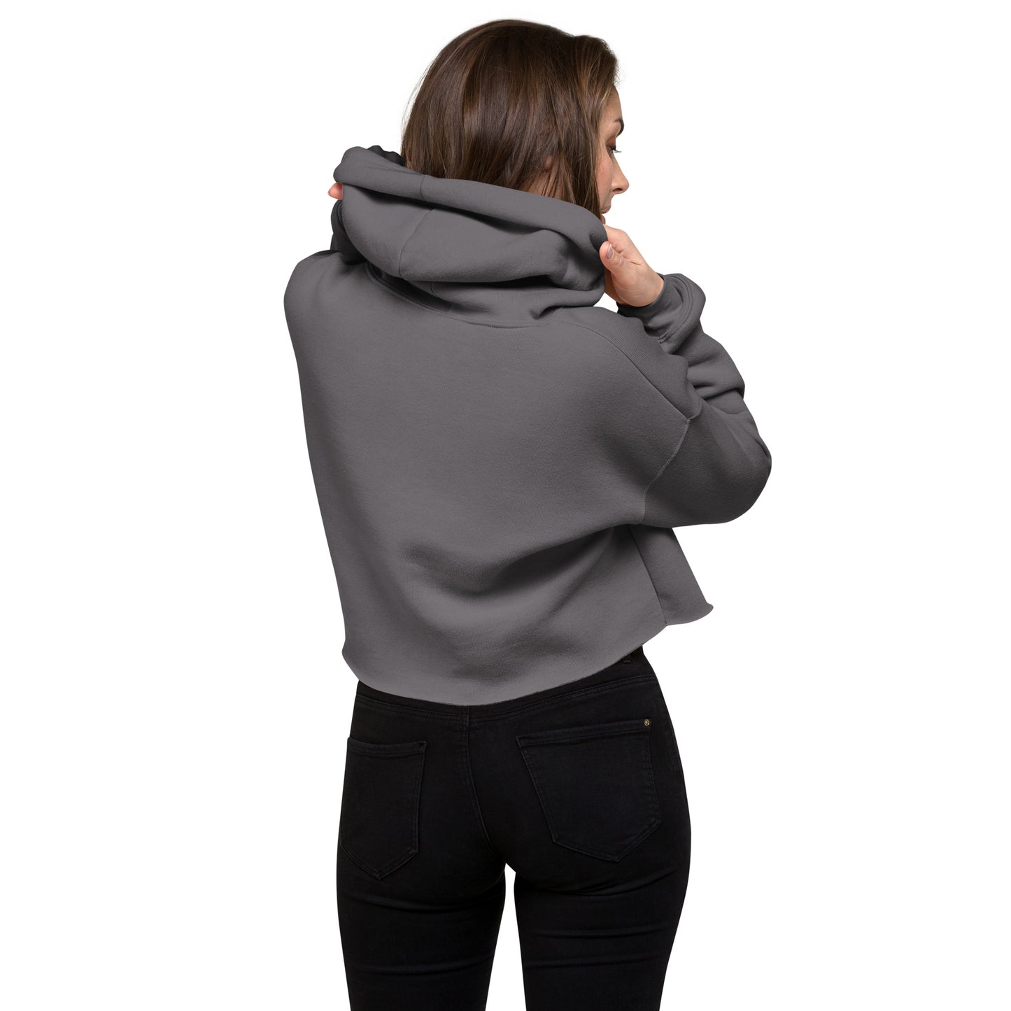 Fin & Crossbones Crop Hoodie