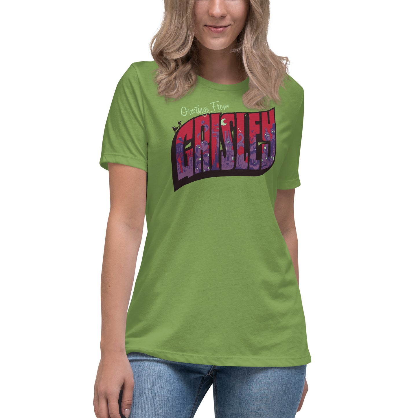 Greetings From Grisley Logo Women's Relaxed T-Shirt